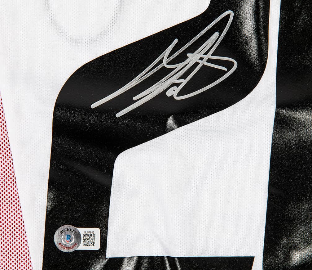 Clarence Seedorf Signed AC Milan 2003 EUFA Champions League Final Jersey