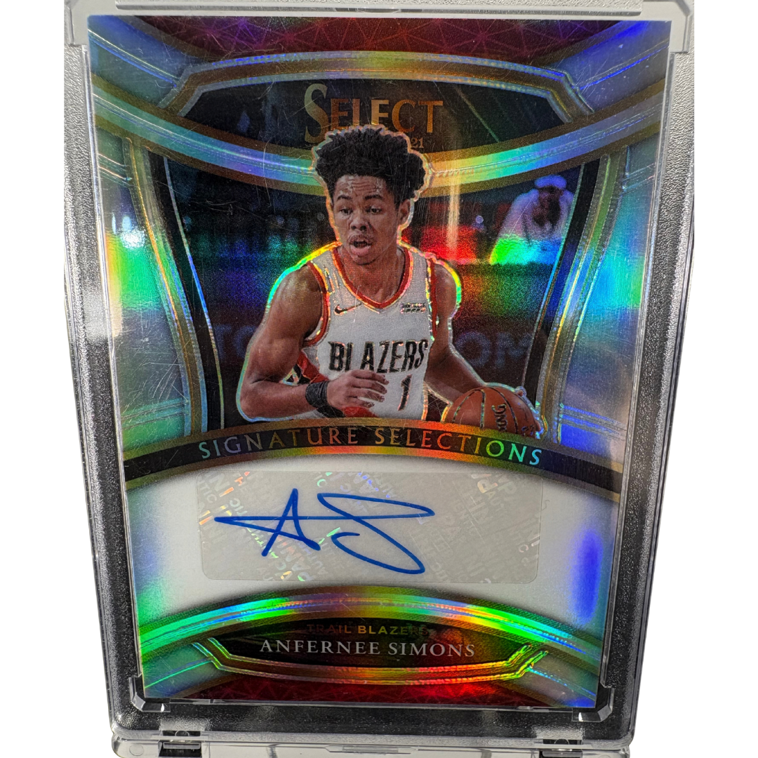 2020-21 Panini Select Anfernee Simmons Auto