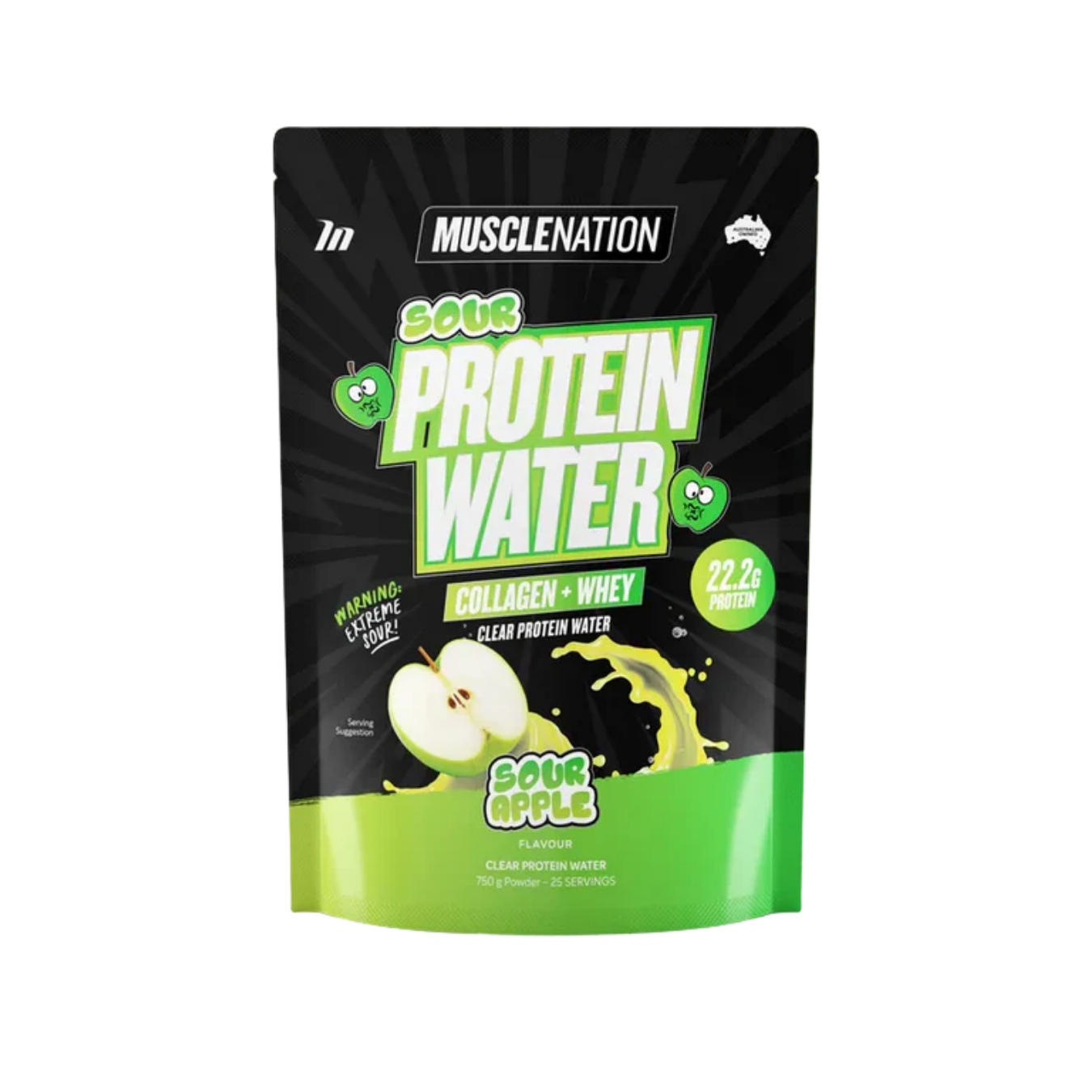 Muscle Nation Protein Water Collagen + Whey