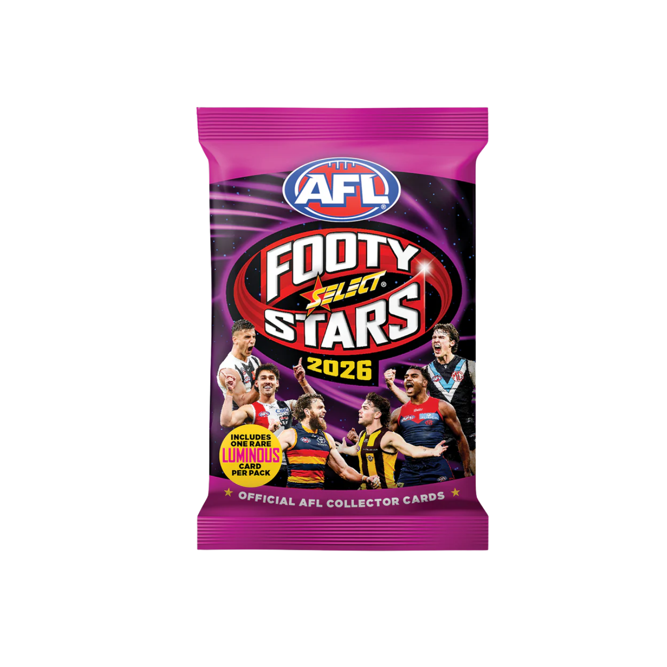 AFL Select Footy Stars 2026 Single Packs
