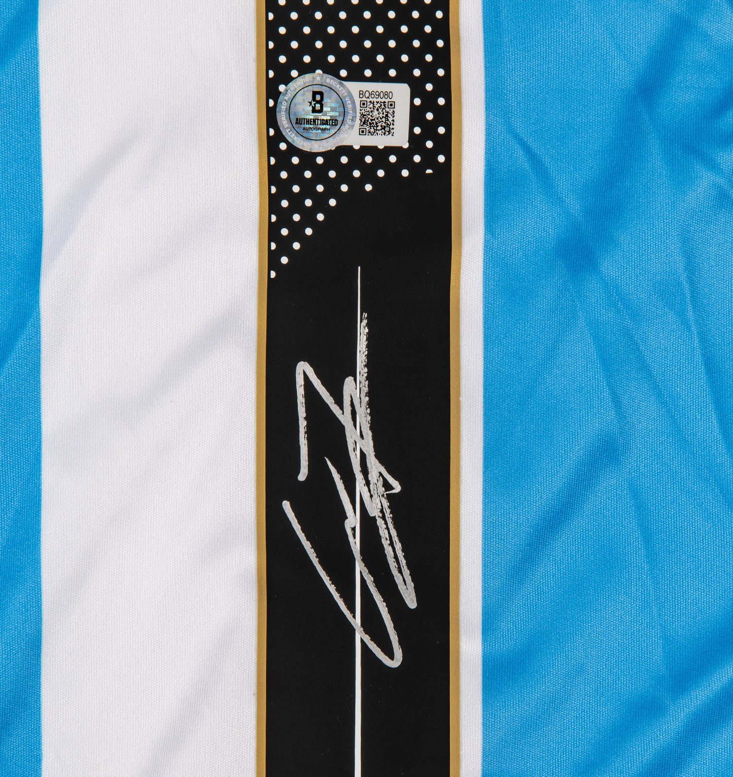 Alejandro Garnacho Signed Argentina Jersey