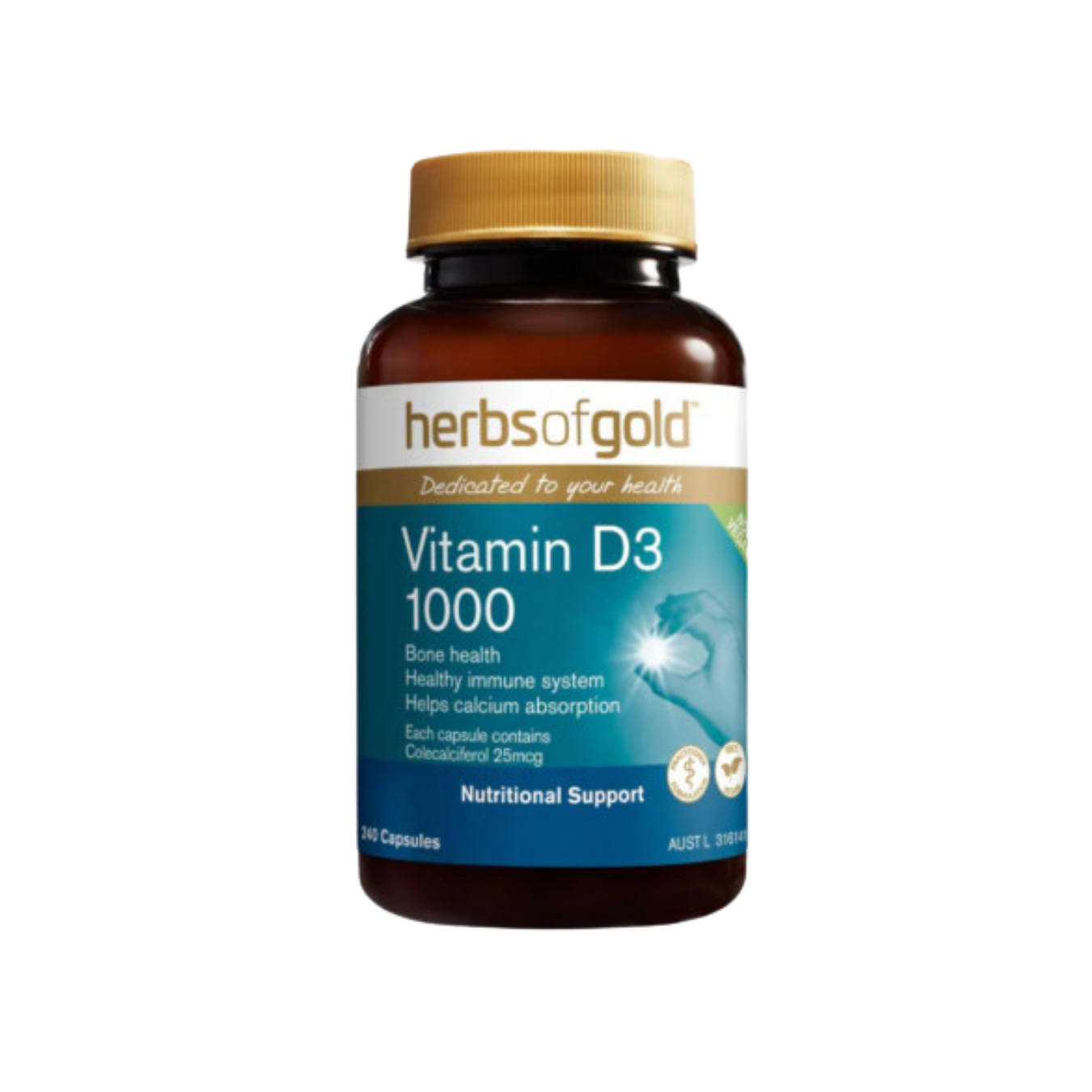 Herbs of Gold Vitamin D3