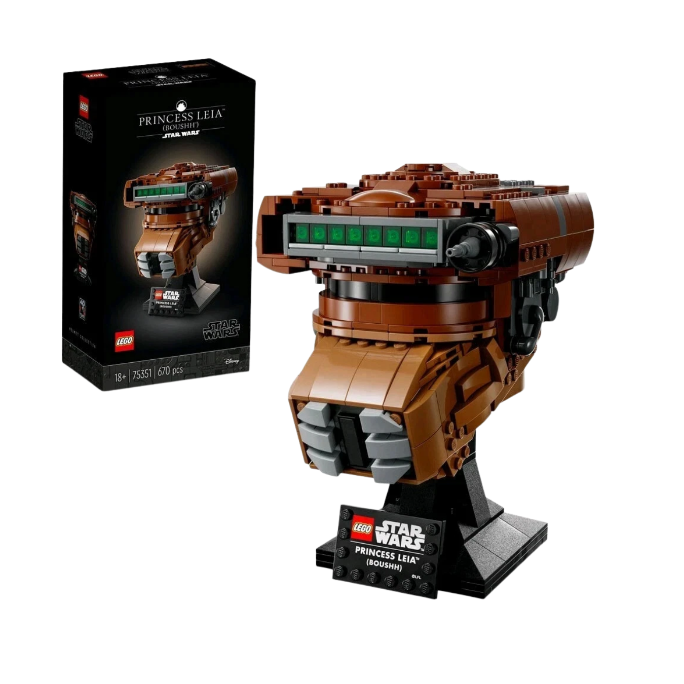 Lego - Star Wars - Helmet Collection - Princess Leia (Boushh)