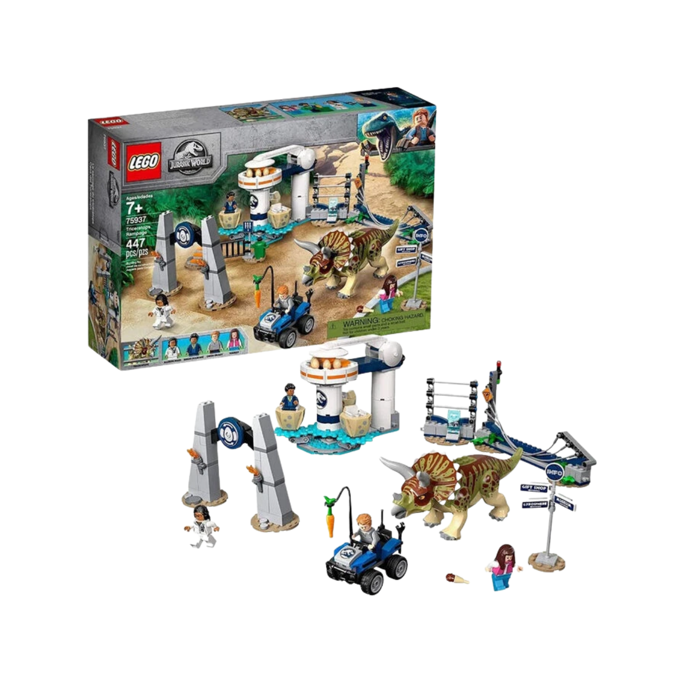 Lego - Jurassic World - Triceratops Rampage