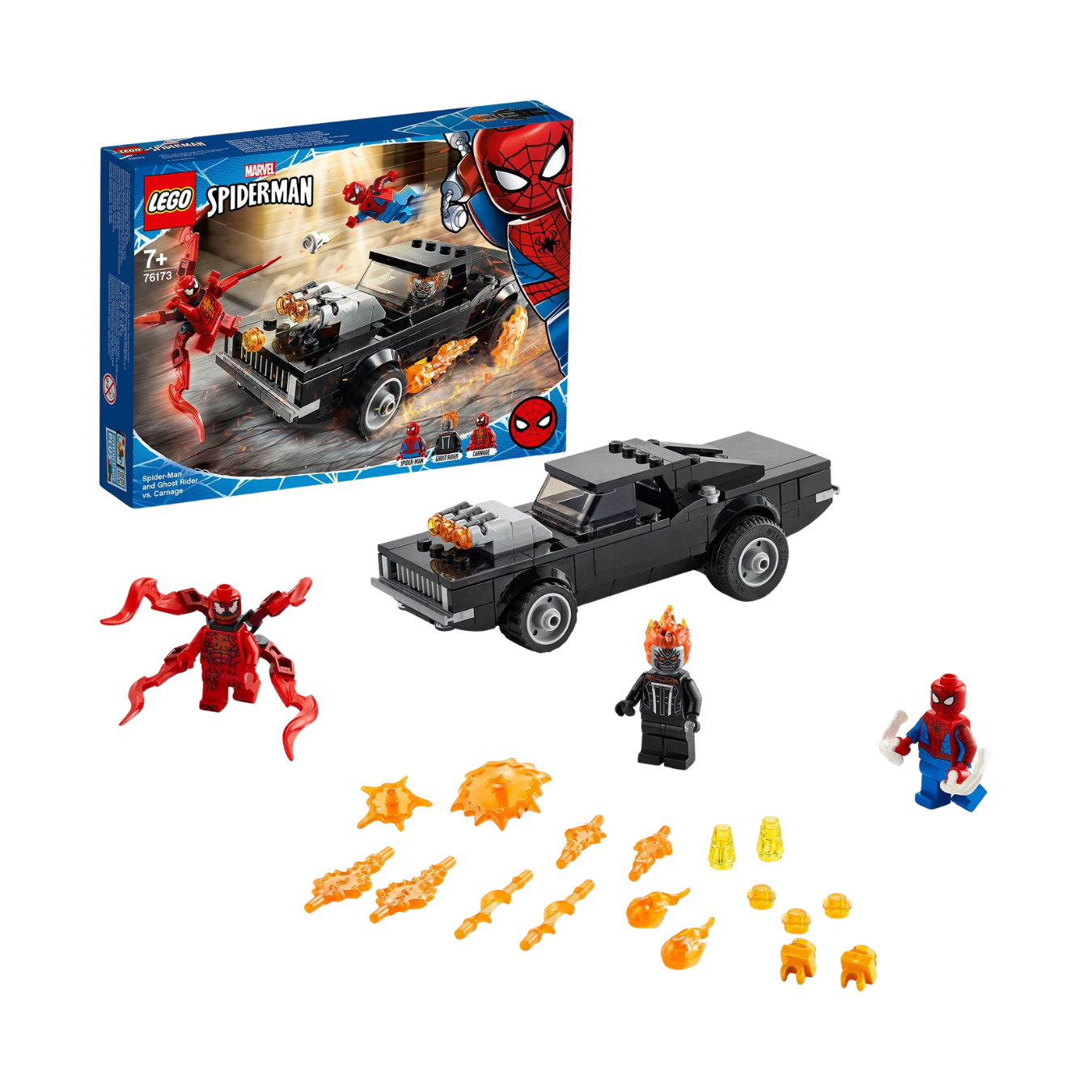 Lego - Marvel - Spider-Man and Ghost Rider Vs. Carnage - 76173
