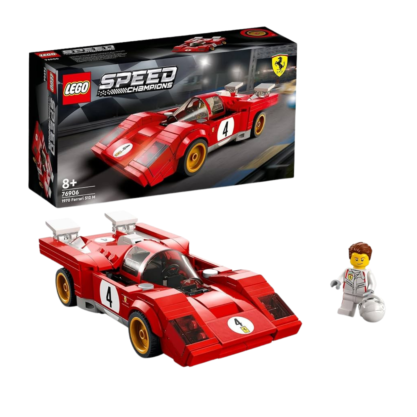 Lego - Speed Champions - 1970 Ferrari 512 M - 76906