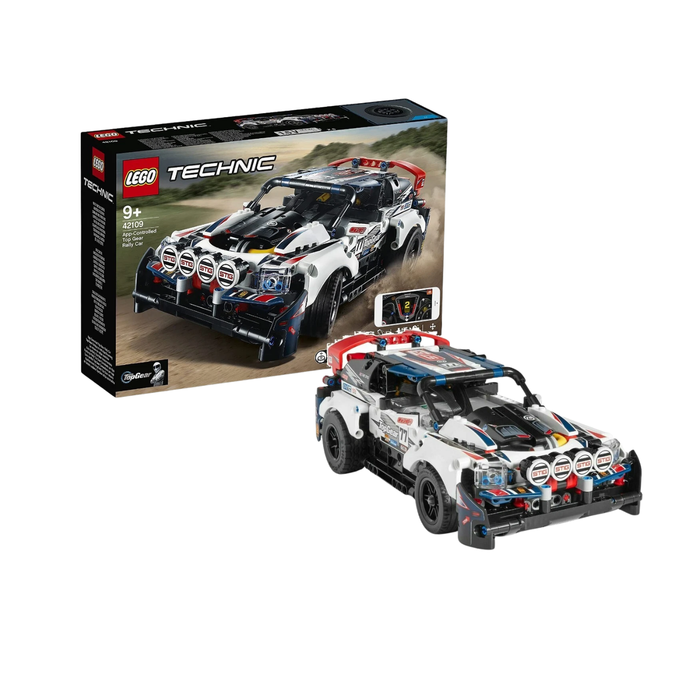 Lego - Technic - App Controlled Top Gear Rally Car - 42109