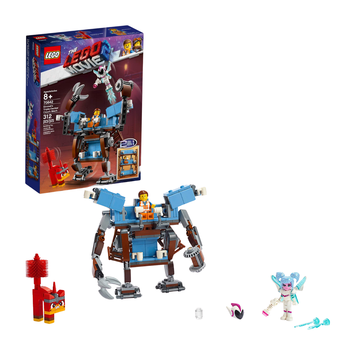 Lego - The Lego Movie 2 - Emmet's Triple-Decker Couch Mech