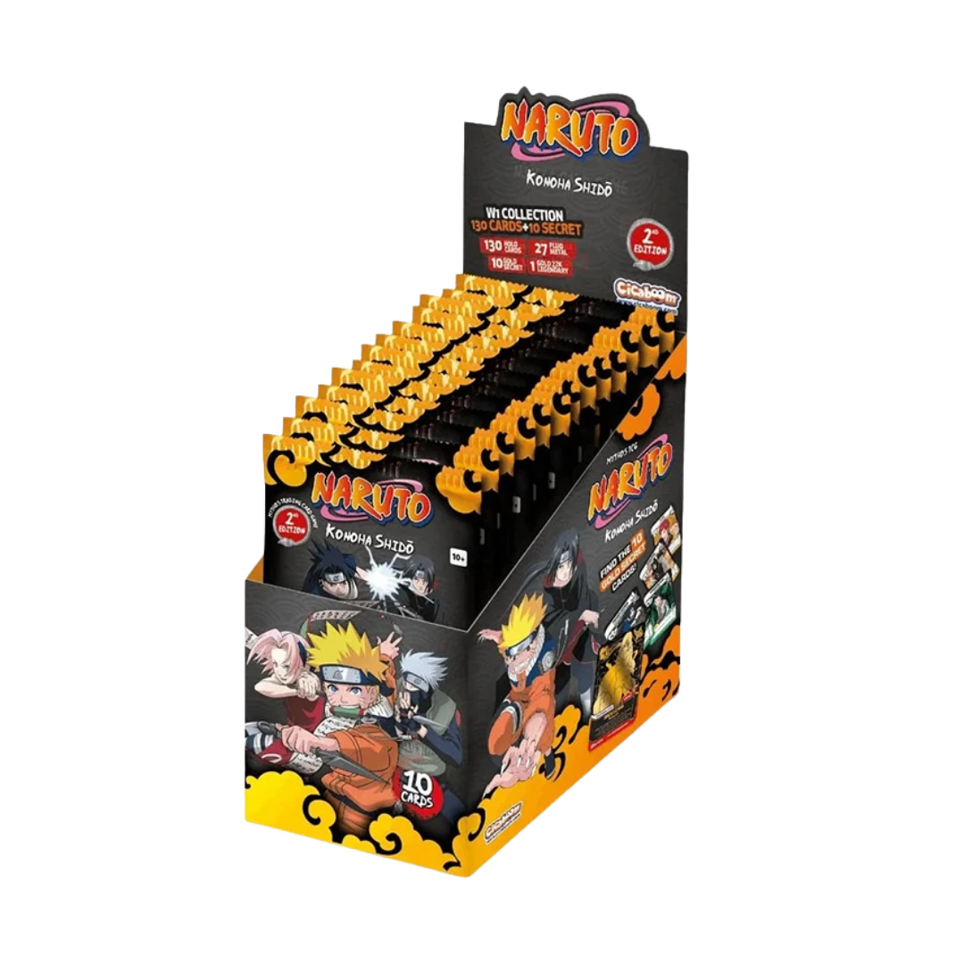Naruto Mythos TCG Konoha Shido Booster Box 2nd Edition