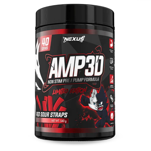 Nexus Amp3d Stim Free Pre Workout 40 Serves