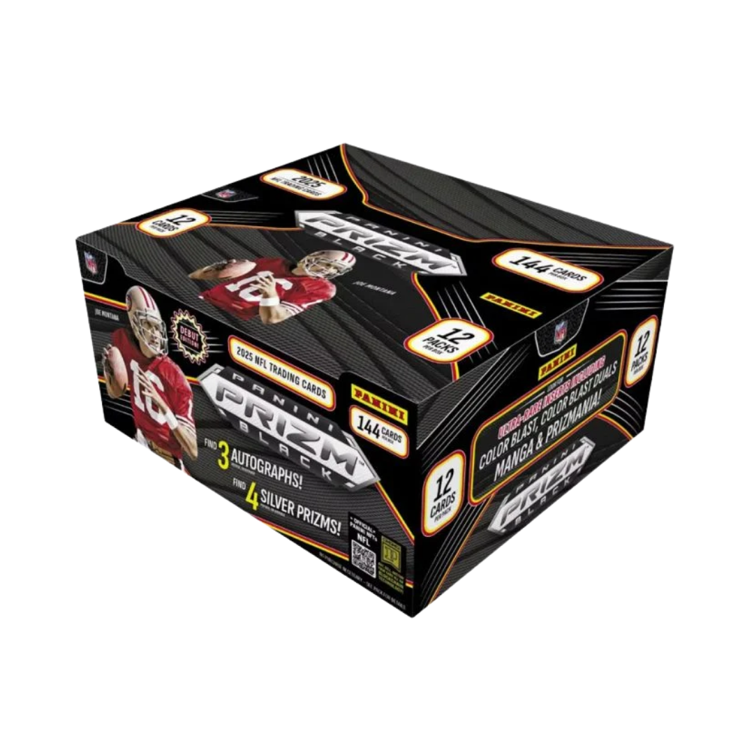 NFL Prizm Black 2025 Football Hobby Box