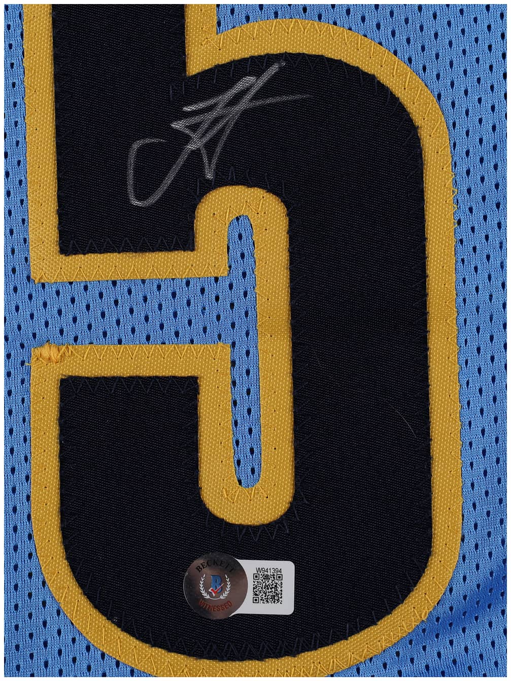 Nikola Jokic Signed Custom Denver Jersey