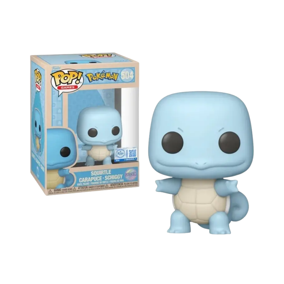 Funko Squirtle Pokemon Soft Colour 504 Pop! Vinyl