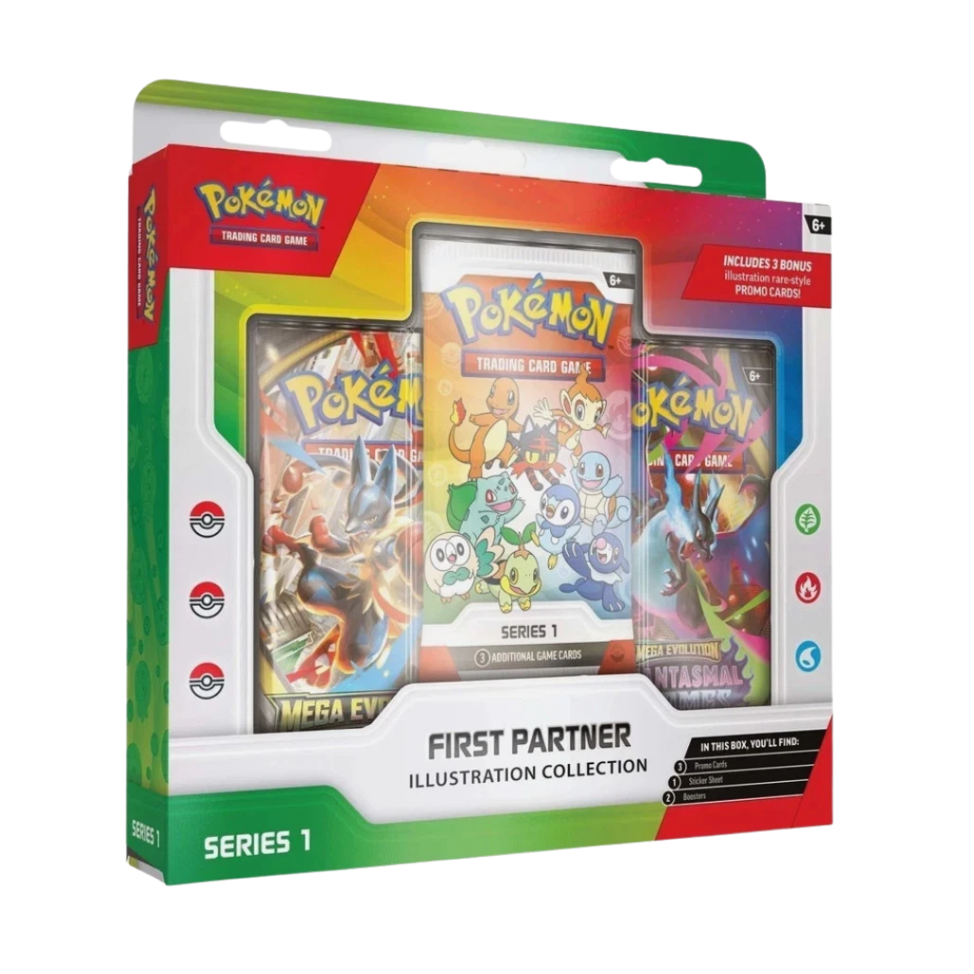 Pokemon - First Partner Illustration Collection Series 1