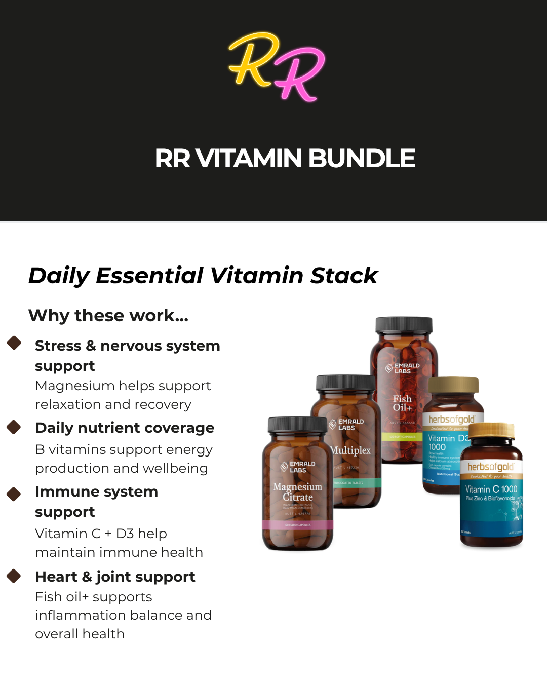 RR Essential Vitamin Bundle