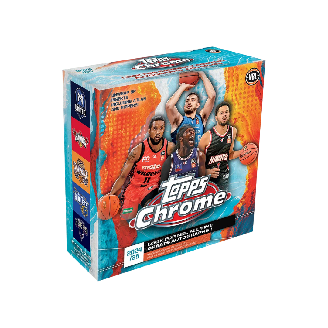 2024-25 Topps Chrome NBL Basketball Mega Pack
