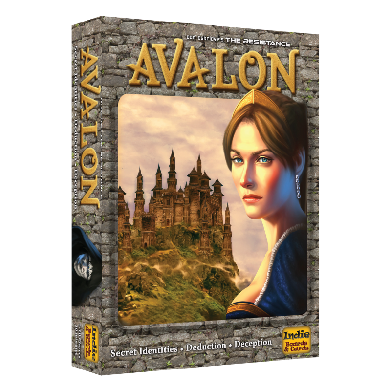 The Resistance: Avalon card game box