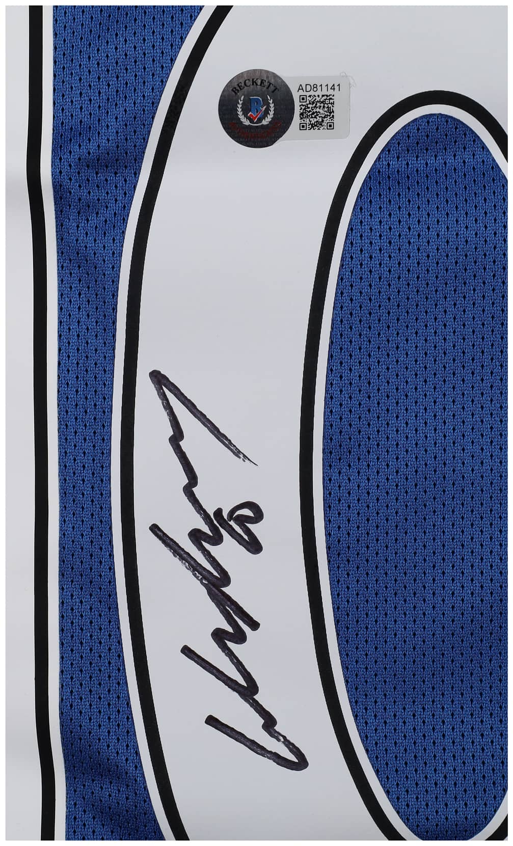 Wayne Rooney Signed Manchester United Blue Jersey