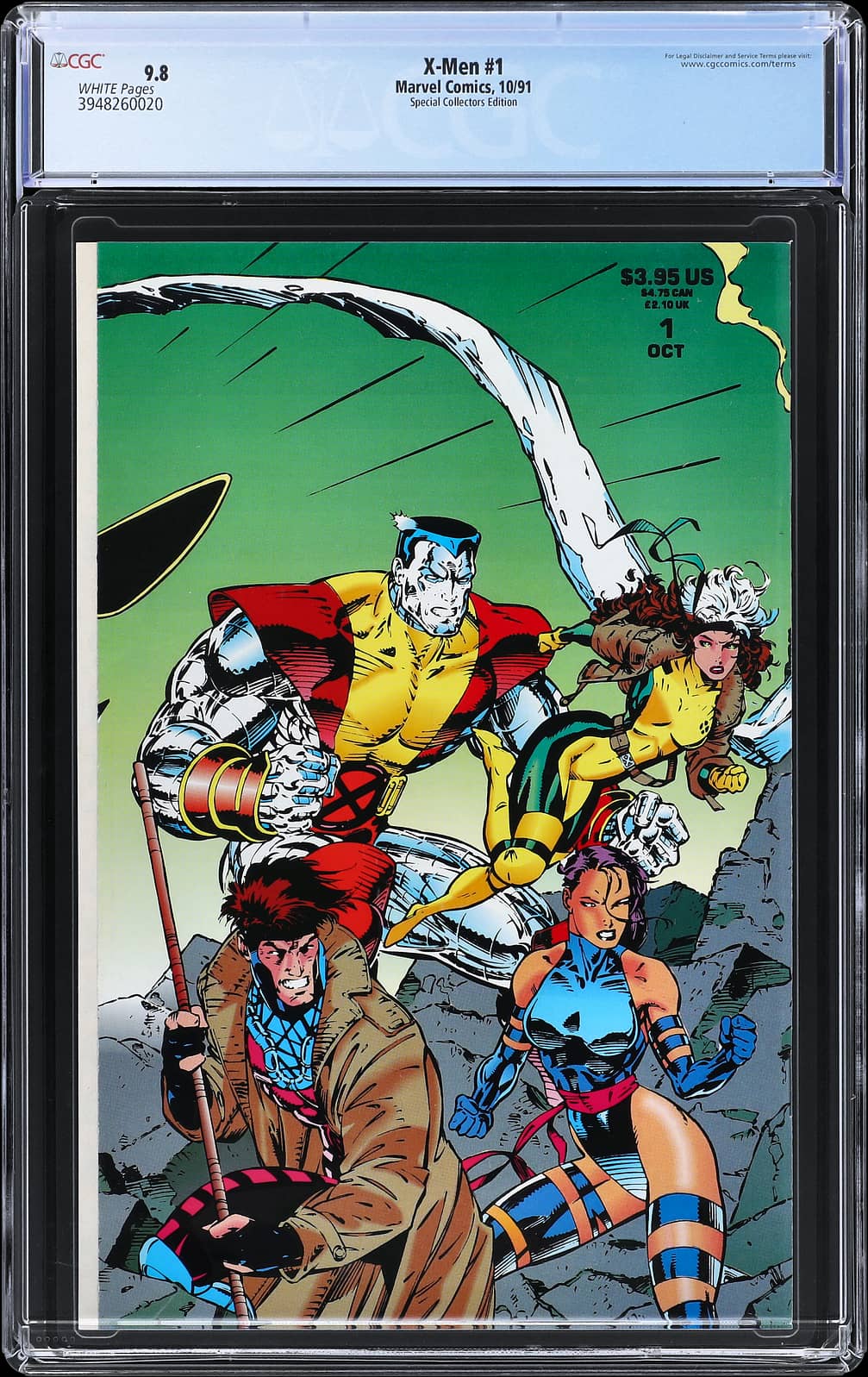 X-Men #1 (1991 Marvel) - CGC 9.8 - Special Collector's Edition, 1st Appearance of Acolytes back