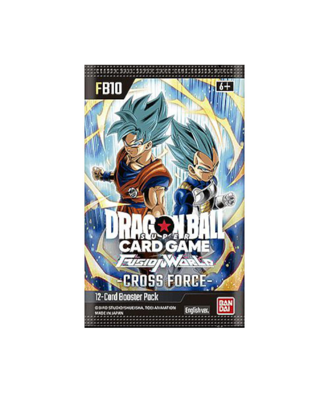 Dragon Ball Super Card Game Fusion World Cross Force FB10 Booster Pack