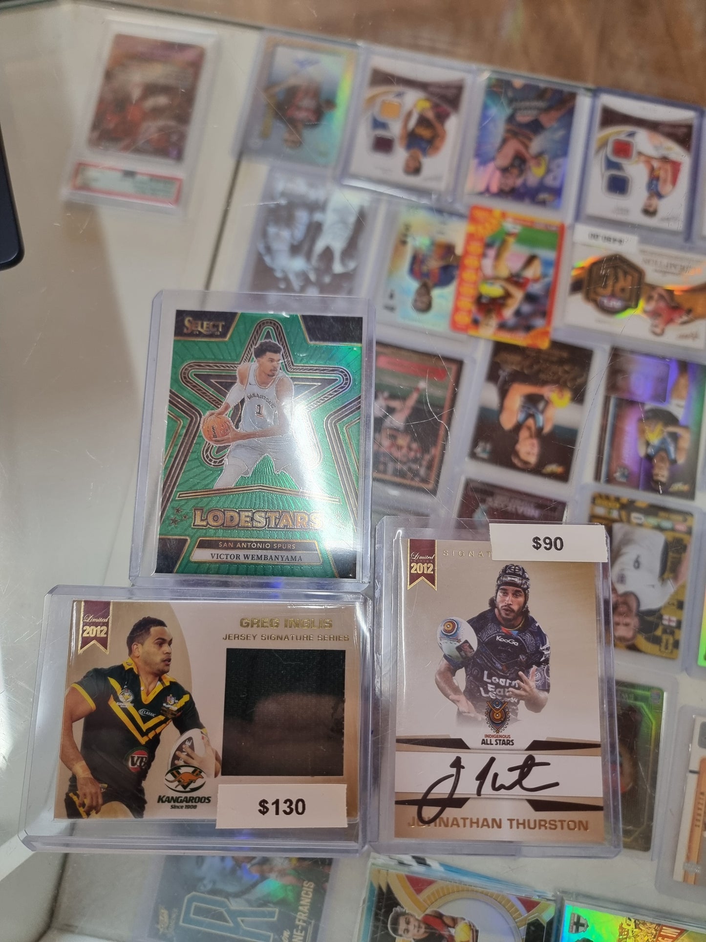Wemby, Inglis and Thurston Card Bundle