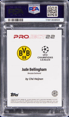 2022-23 Topps Project22 UEFA Che Heijnen Pink Jude Bellingham (#01/10)