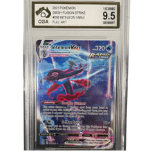 2021 Inteleon VMAX Full Art Fusion Strike CGA Gem Mint 9.5