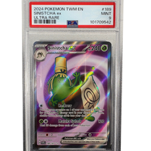 2024 Pokemon Sinistcha EX Ultra Rare PSA Mint 9