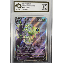 2021 Celebi V Full Art Fusion Strike CGA Pristine 10