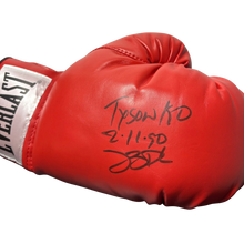 James 'Buster' Douglas World Heavyweight Champion Authentic Signed Boxing Glove inscribed 'Tyson KO 2.11.90'