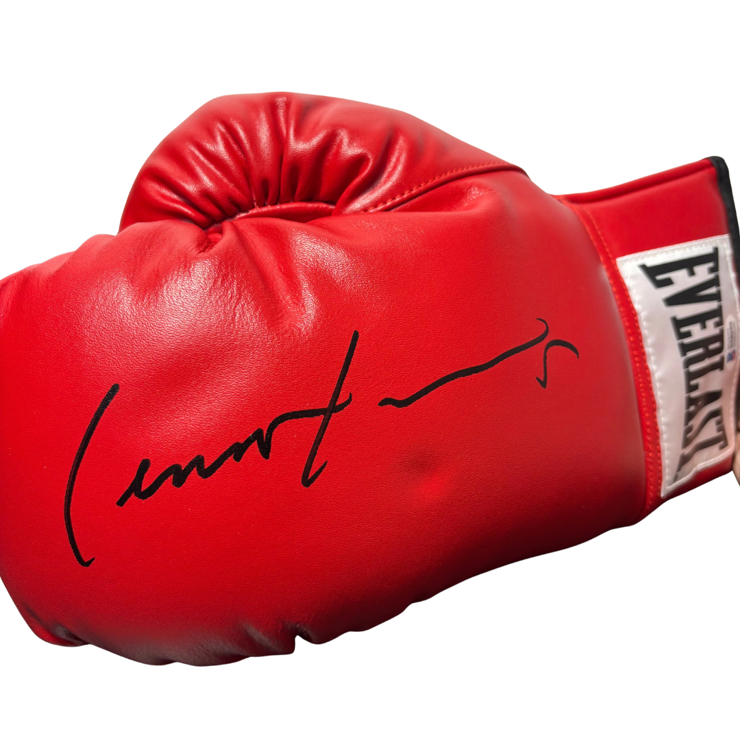 Lennox Lewis World Heavyweight Champion Authentic Signed Boxing Glove