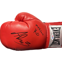 Andy Ruiz Heavyweight Champion Authentic Signed Boxing Glove inscribed 'Mexican KO'