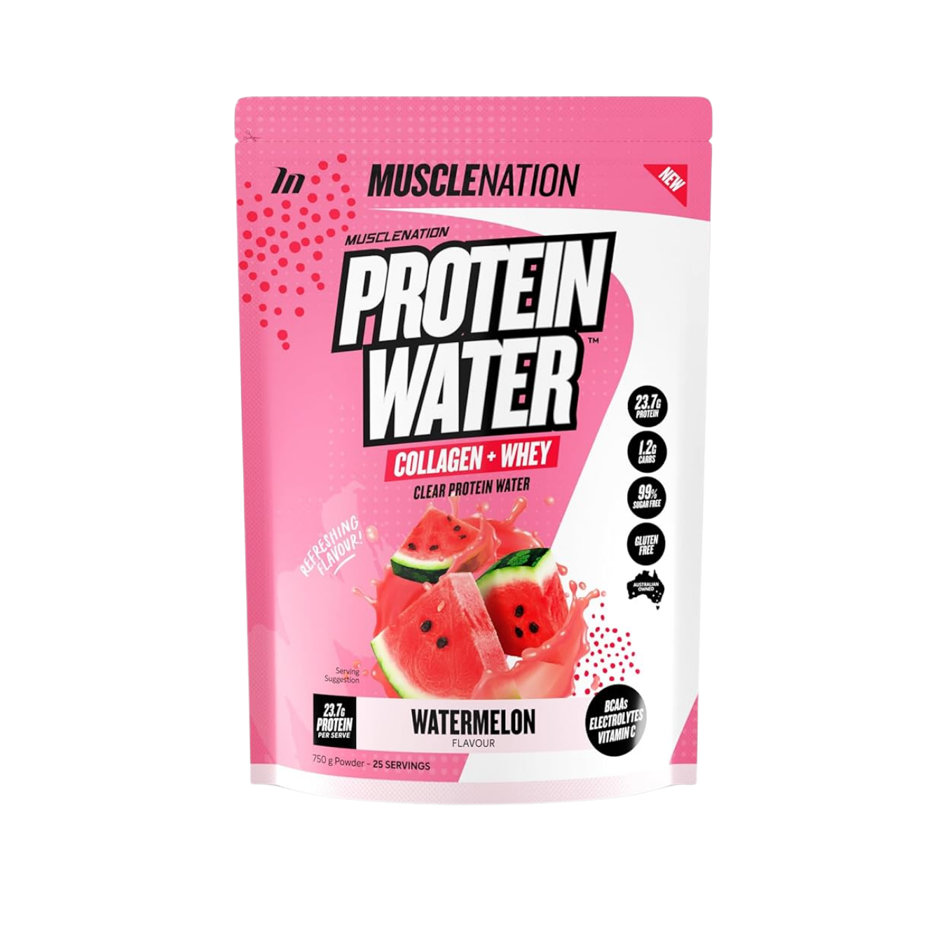 Muscle Nation Protein Water Collagen + Whey