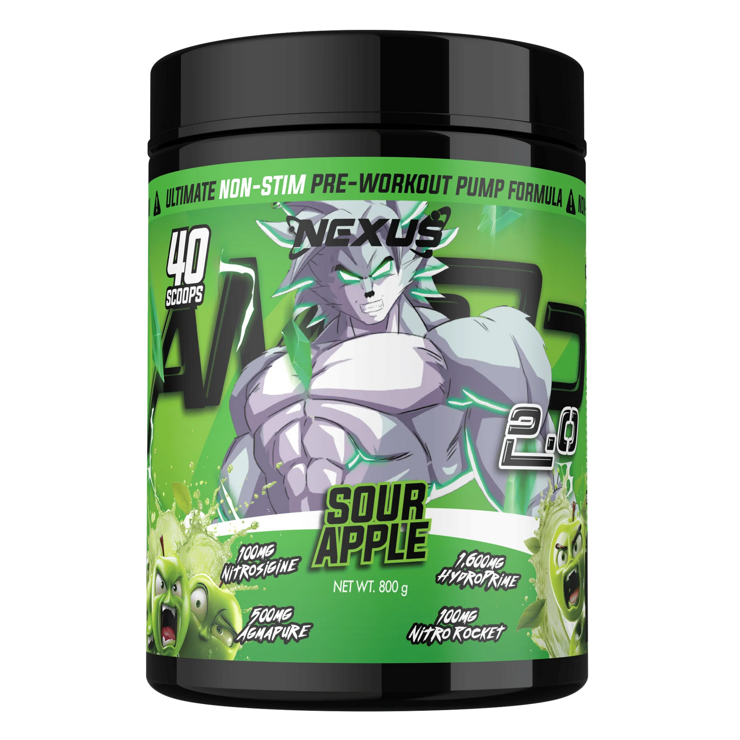 Nexus Amp3d 2.0 Stim Free Pre Workout