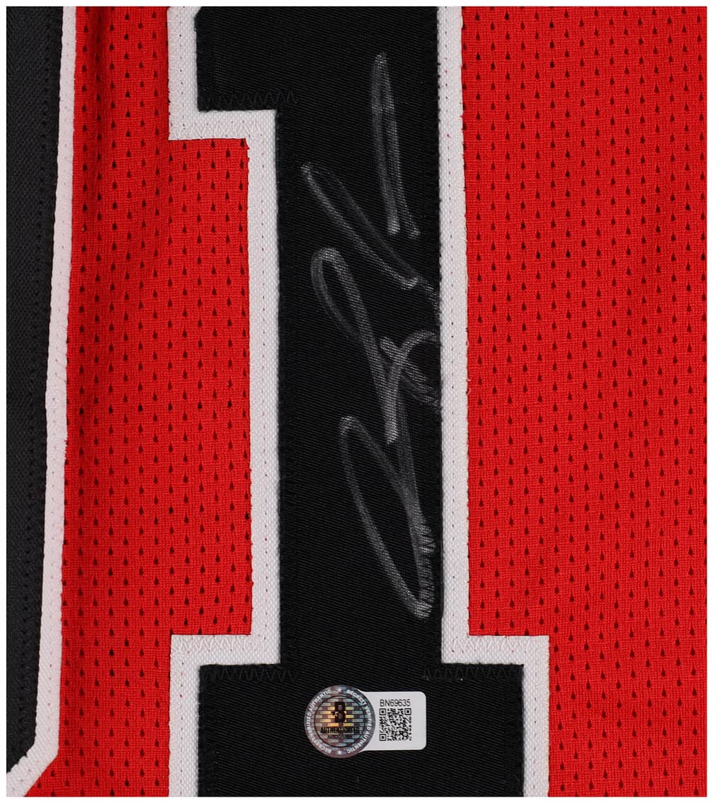 Dennis Rodman Signed Custom Bulls Jersey