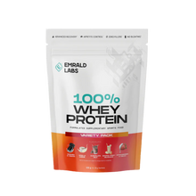 Emrald Labs 100% Whey Protein Powder Variety Pack