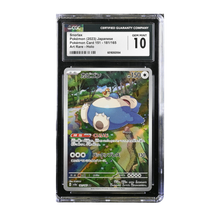 2023 Pokemon sv2a Snorlax Japanese CGC Gem Mint 10