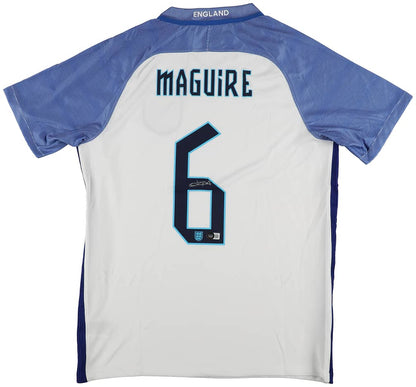 Harry Maguire Signed England National Jersey 1
