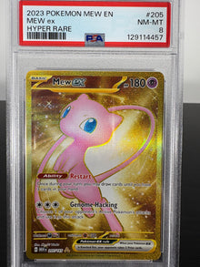 2023 Pokemon 151 Mew EX Ultra Premium Collection #205 PSA 8