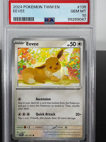 2024 Pokemon Eevee PSA Gem Mint 10