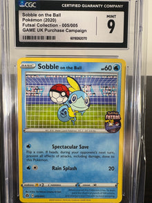 2020 Pokemon Sobble on the Ball Futsal Collection CGC 9
