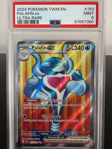 2024 Pokemon Palafin EX Ultra Rare PSA Mint 9