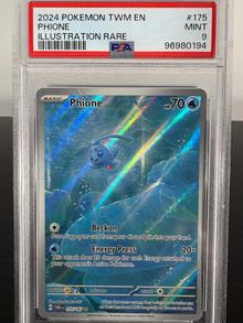 2024 Pokemon Phione Illustration Rare PSA 9