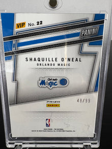 2024 Panini Prizm Shaquille O'Neal Green Ice The National VIP 48/99