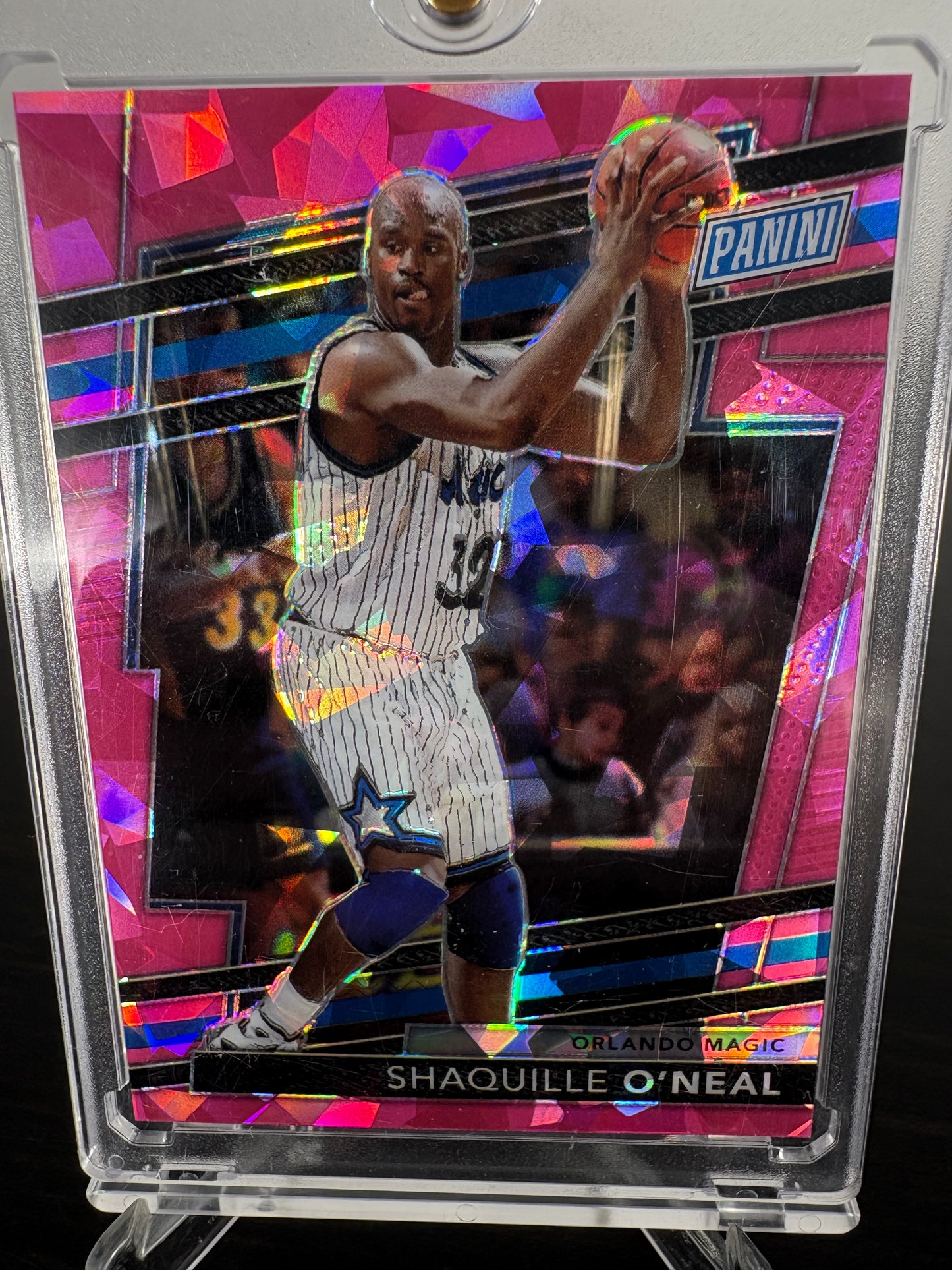 2024 Panini Prizm Shaquille O'Neal Pink Ice The National VIP 68/88