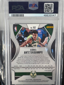 2019 Panini Prizm Giannis Antetokounmpo Ruby Wave PSA Gem Mint 10