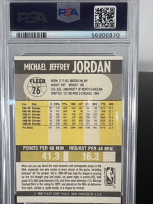 1990 Fleer Michael Jordan PSA 9