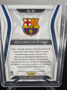 2020-21 Panini Certified Philippe Coutinho Barcelona Player worn/used Patch 68/99