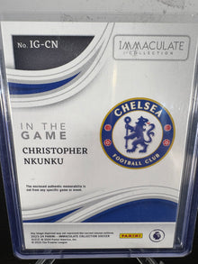 2023-24 Panini Immaculate Christopher Nkunku Patch 22/49 Chelsea FC
