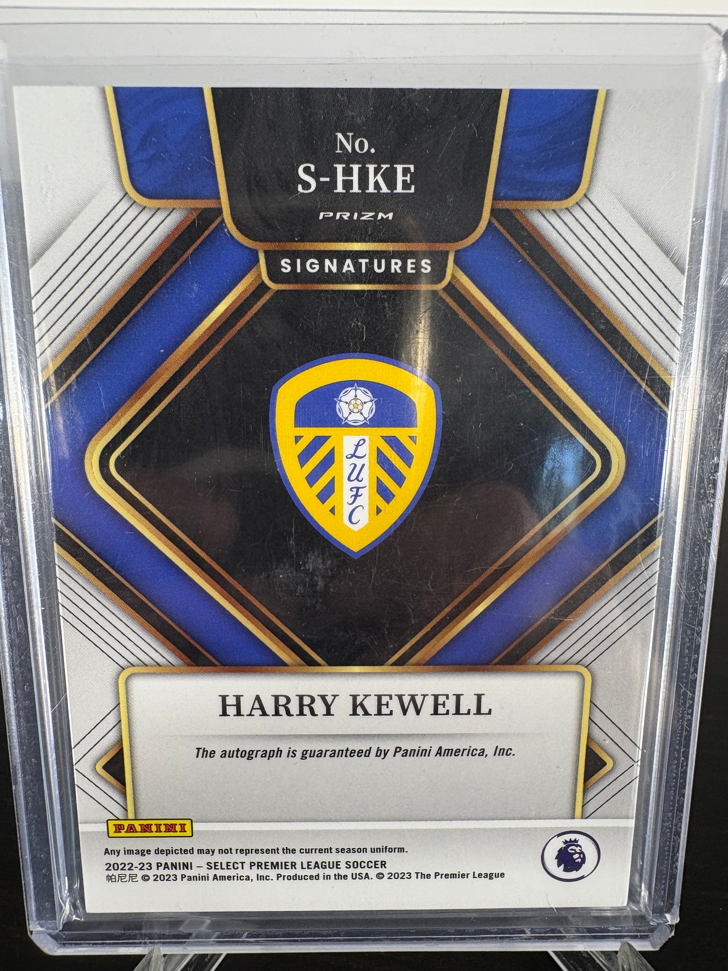 2022-23 Panini Select Harry Kewell Auto